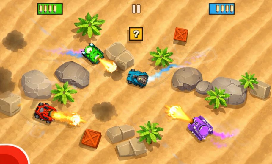 Stickman Tank Tank Battle in Stickman Party: Gameplay & Best Maps